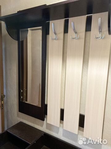 Вешалка в прихожую с обувницей