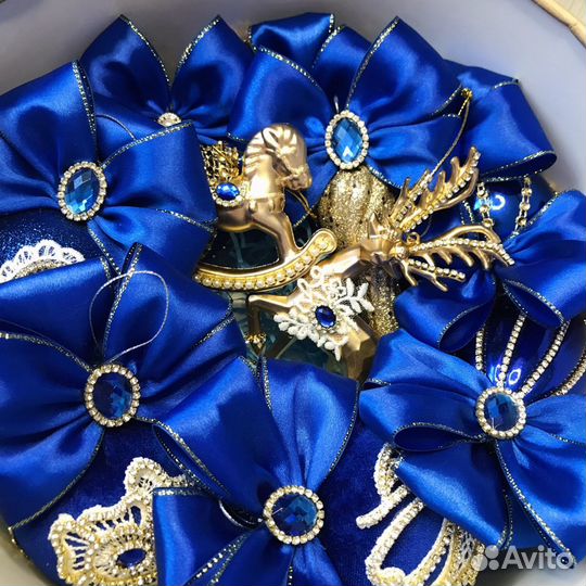 Шикарный набор новогодних шаров