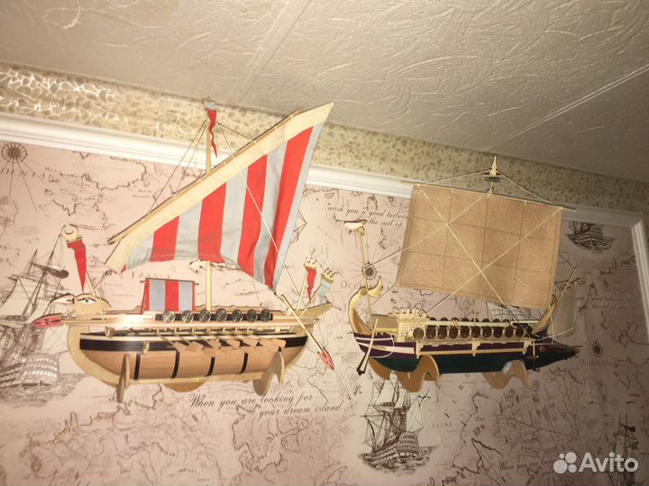 Корабли из дерева