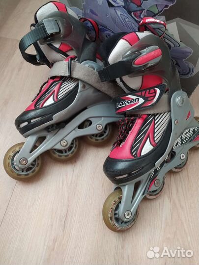 Роликовые коньки детские раздвижные