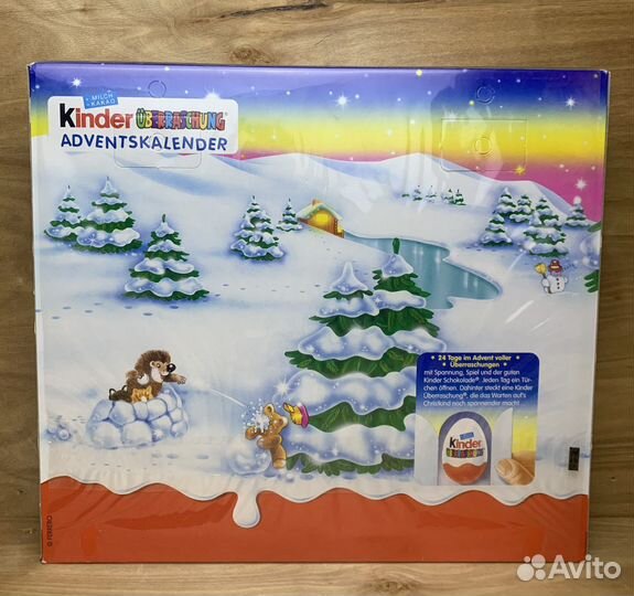 Адвенткалендарь Киндер Сюрприз 2000 год