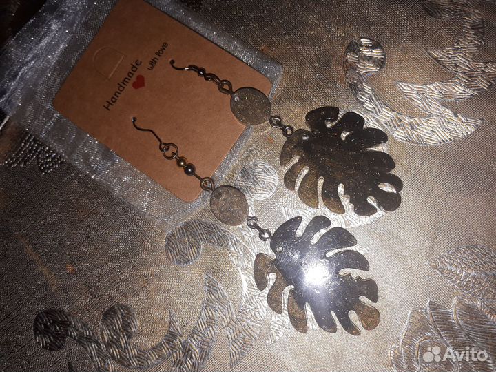 Продам серьги ручной работы