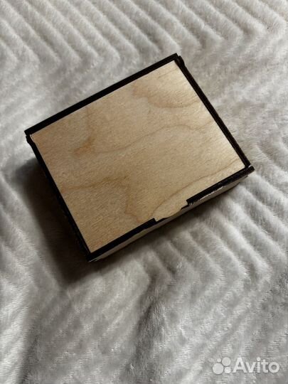 Шкатулка деревянная 10х8 см