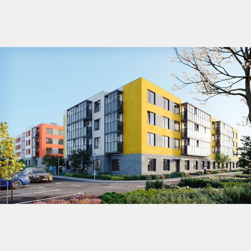 2-к. квартира, 62,6 м², 3/4 эт.