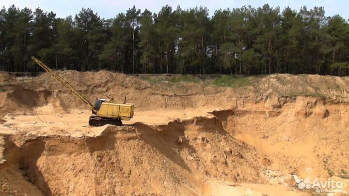 Песок речной с доставкой