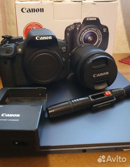 Зеркальный фотоаппарат canon 700d
