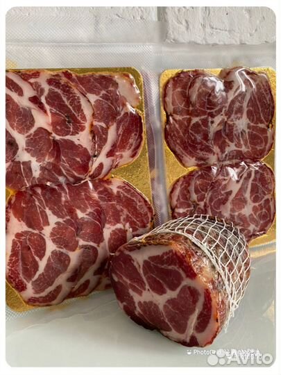 Мясо сыровяленое ломо