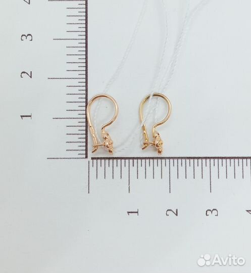 Золотые серьги