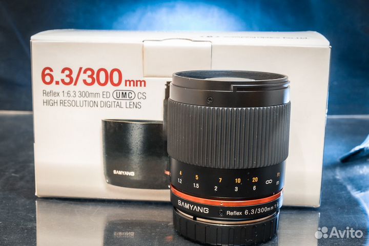 Samyang 300 f/6.3+100mm+45 f1.8+10 f2.8+8 f2.8 II