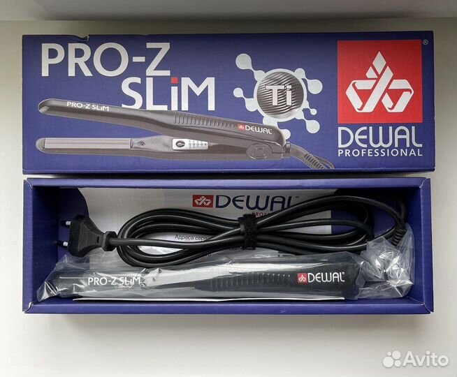 Плойка, щипцы гофре dewal для волос