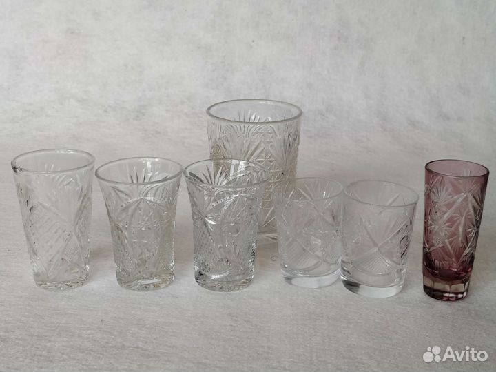 Рюмки, бокал