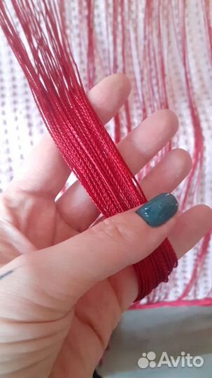 Шторы нитяные кисея