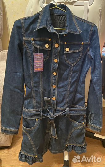 Джинсовое платье новое с этикеткой