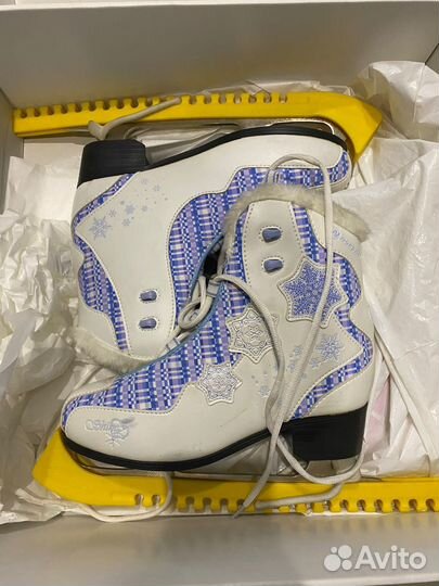 Коньки фигурные женские 39р
