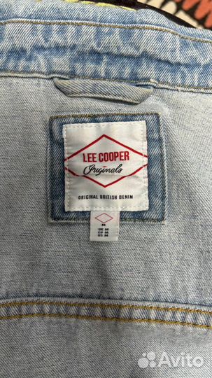 Джинсовая куртка lee cooper женская