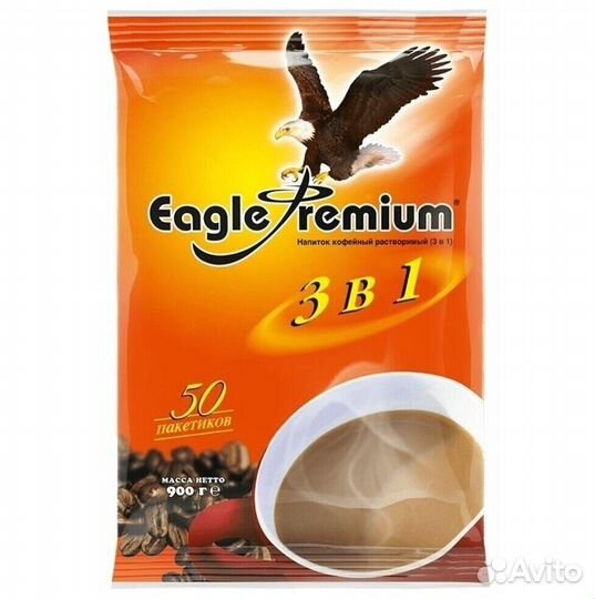 Растворимый кофе Eagle Premium 3в1 20г (опт)