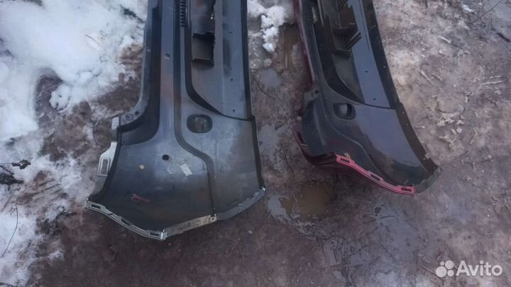 Задний бампер на рено сандеро степвей