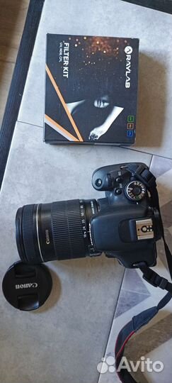 Новый фотоаппарат canon 600d 18 -135мм