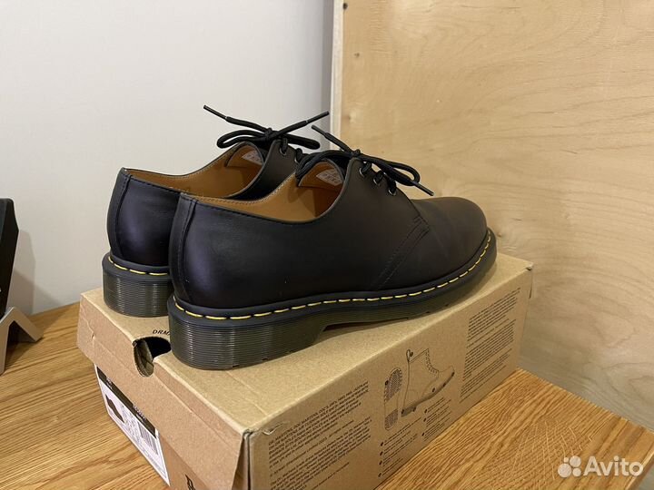 Dr. Martens 1461 black Nappa. Оригинал
