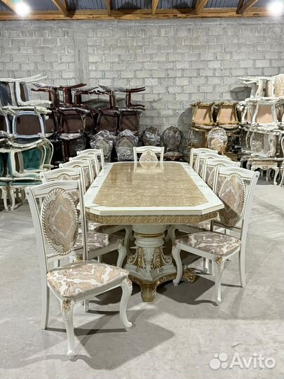 Стол и стулья от производителя. В наличии