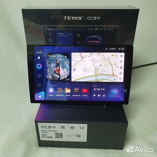 Автомагнитола Teyes CC3 2K 6/128