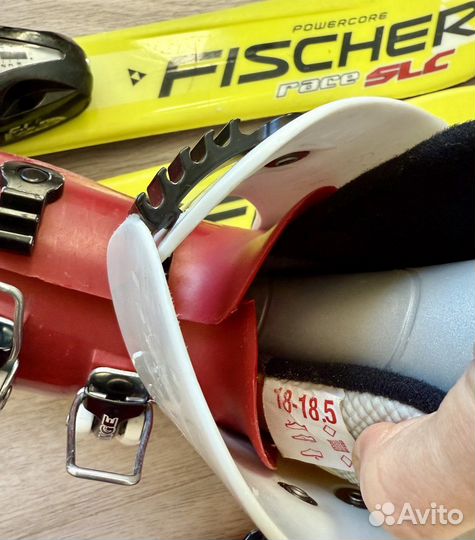 Горные лыжи детские 90 комплект