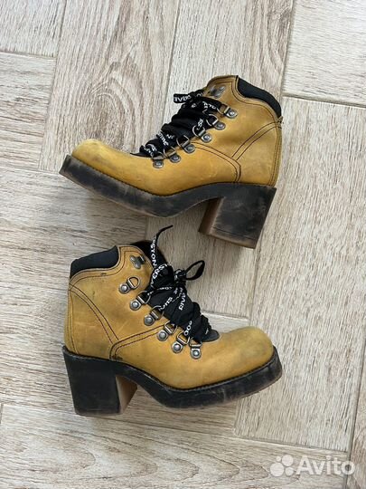 Ботильоны нубук 39