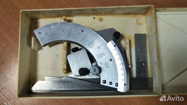 Угломер нониусный тип 2. СССР