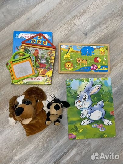 Развивающие игрушки пакетом до 1 года