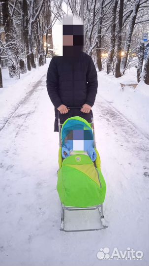 Санки коляска