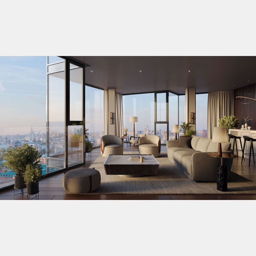 1-к. квартира, 50,8 м², 2/12 эт.