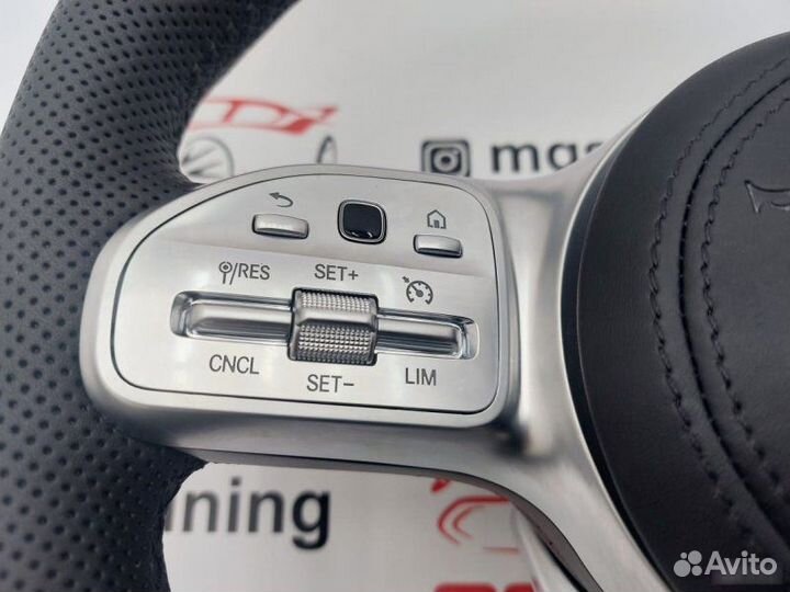 Руль GLS 63 AMG Карбон + Кожа на Mercedes GLS X167