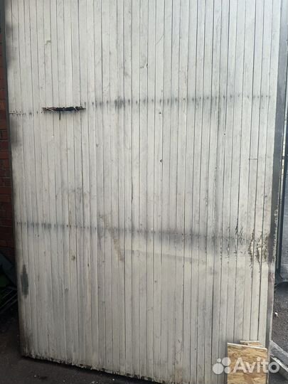 Ворота гаражные железные