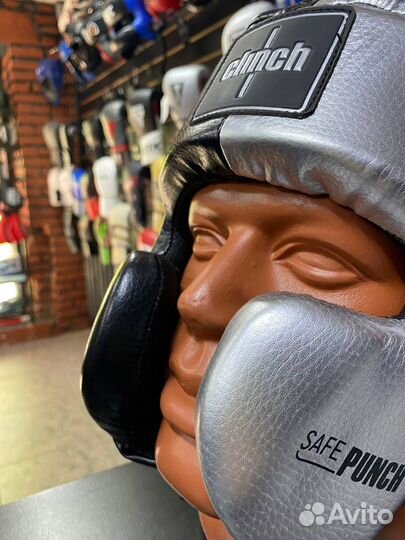 Боксерский шлем,мексиканского стиля Clinch Punch