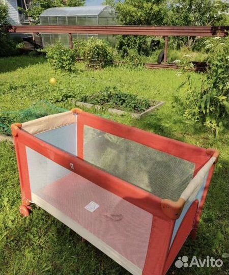 Детская кровать манеж