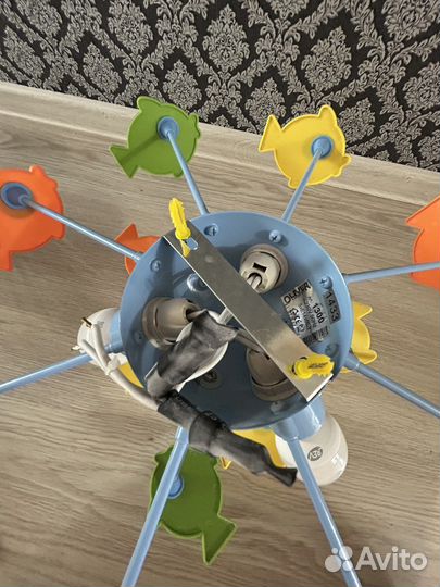 Люстра в детскую комнату