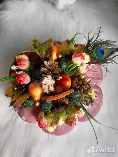 Осенняя поделка в детский сад школу