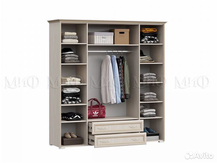 Шкаф 4-х створчатый 