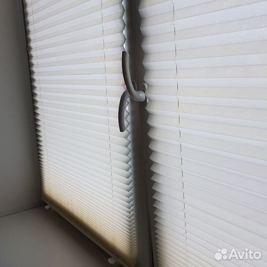 Жалюзи шторы плиссе б/у 2шт