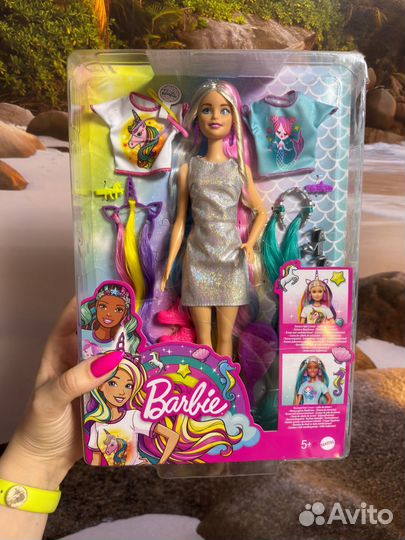 Новая кукла Barbie Радужные волосы