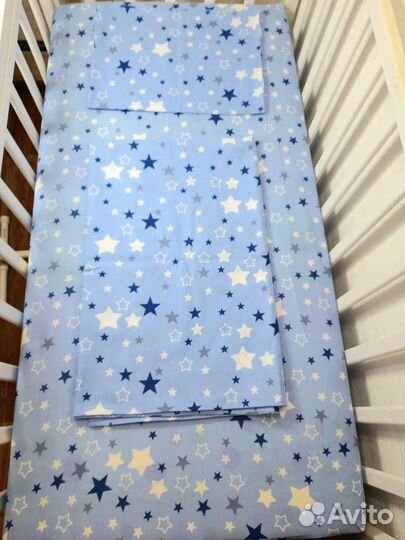 Комплект постельного белья в детскую кроватку