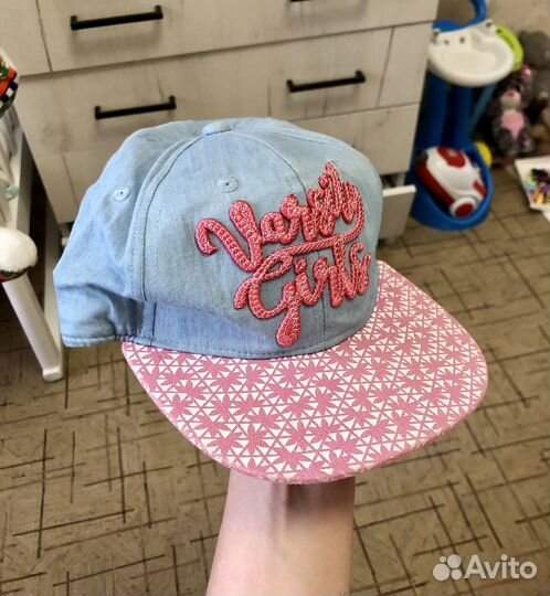 Бейсболки для девочки, 4 шт