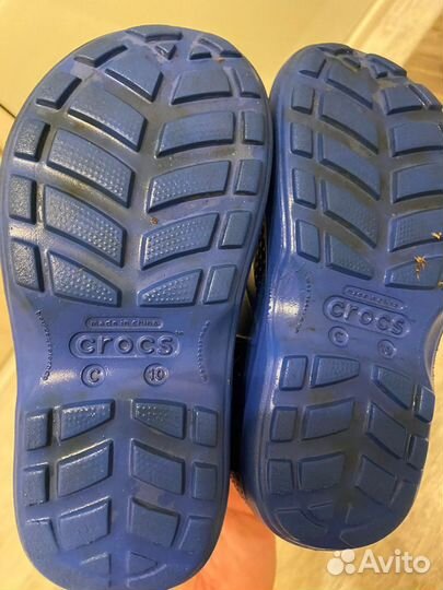 Crocs сапоги детские