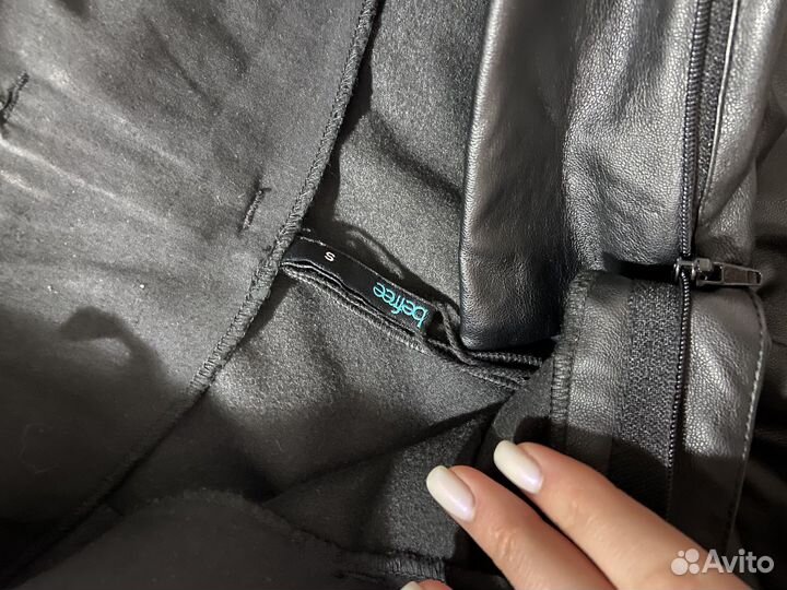 Шорты женские кожаные