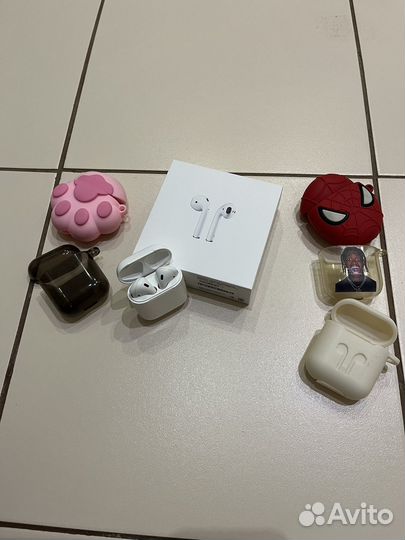 Беспроводные наушники apple airpods 2