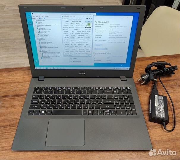 Ноутбук Acer E5-573G, i3-5005U, 4Gb, GeForce 940M