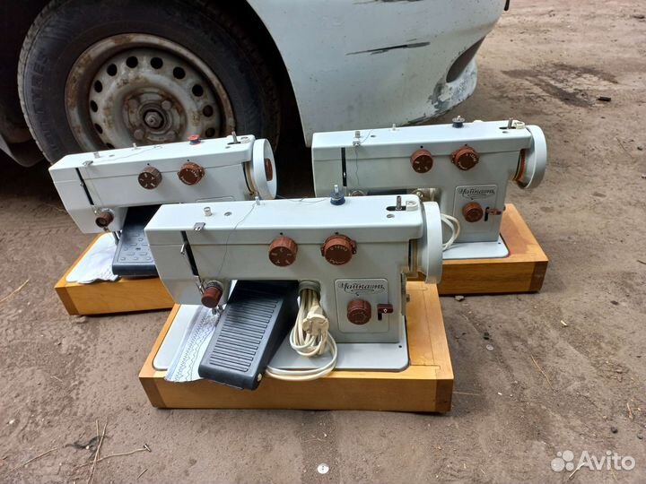 Швейная машинка чайка 143А 3штук