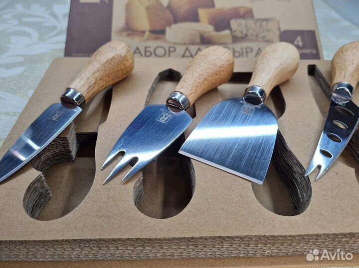 Набор для сыра (4 предмета) Regent Inox