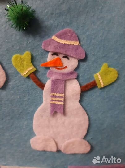 Адвент календарь новогодний