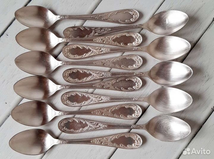 Мельхиоровые антикварные ложки СССР